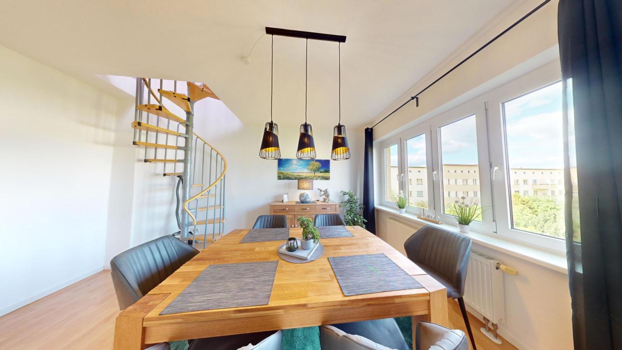 Sweethome - Luxus Apartment Auf 2 Etagen ماغديبورغ المظهر الخارجي الصورة